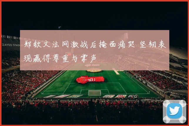 郑钦文法网激战后掩面痛哭 坚韧表现赢得尊重与掌声