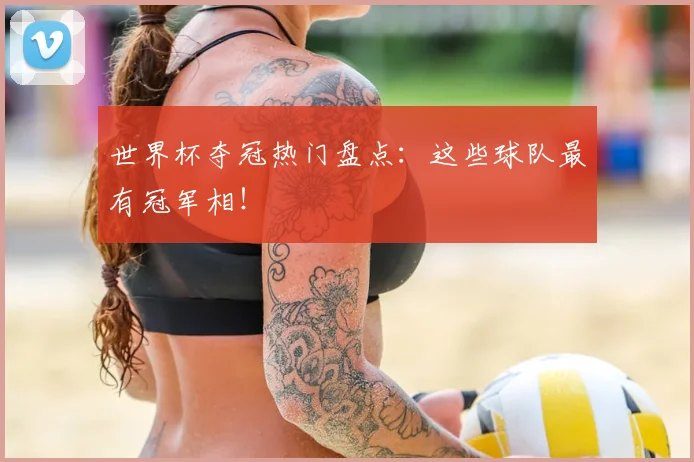 世界杯夺冠热门盘点:这些球队最有冠军相!